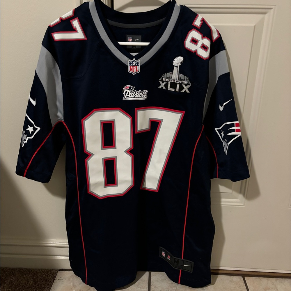 Rob Gronkowski Super Bowl Jersey